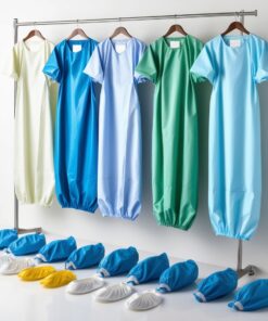 Bulk Disposable Isolation Gown large