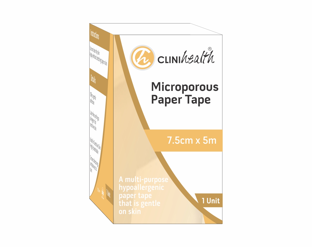 Microporous Paper Tape – 7.5x5m – Singles