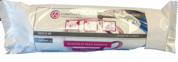 Plaster of Paris Bandage 15cm x 3m – 12s