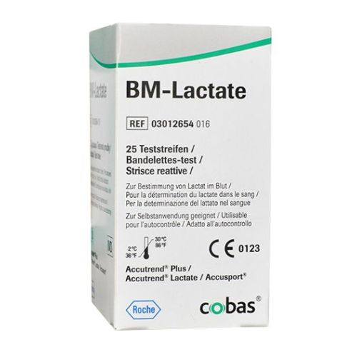 Accutrend BM Lactate Strips – 25 Pack