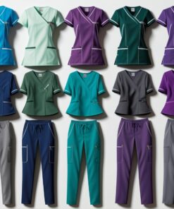 nursing scrub tops
