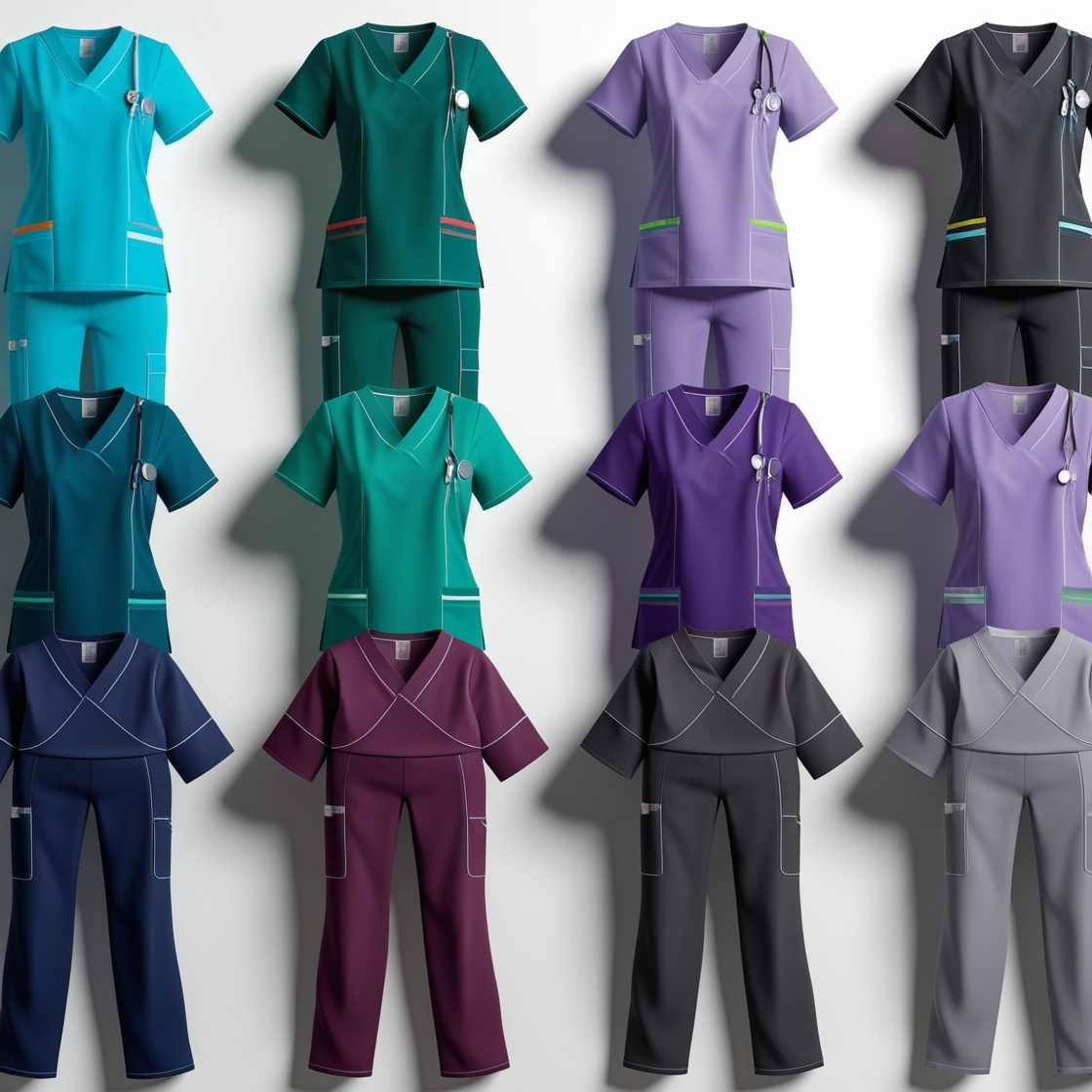 doctor with scrubs