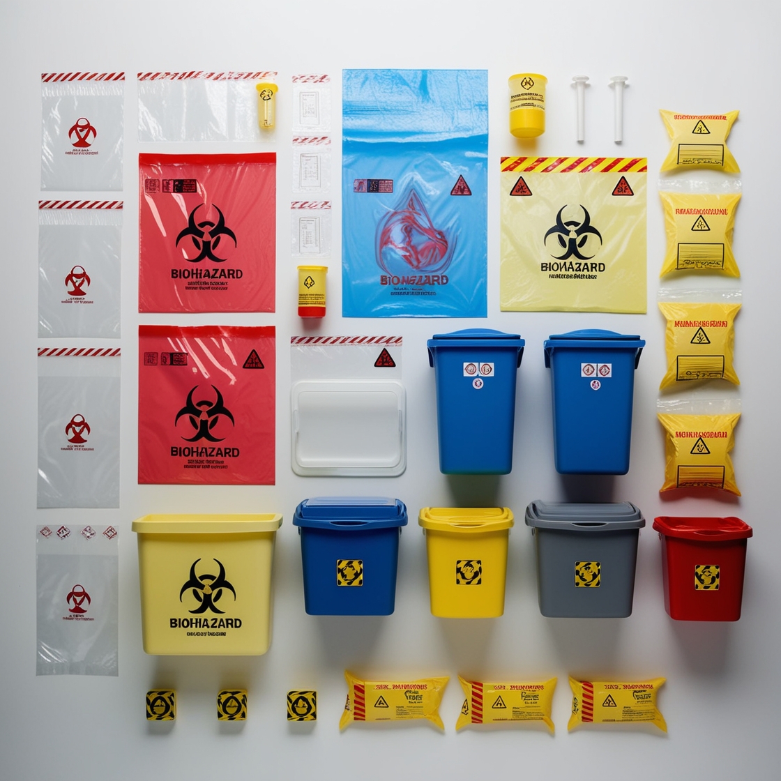 yellow sharps box collection