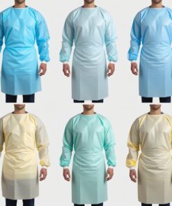 Bulk Disposable Isolation Gown large