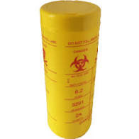 Sharps container 240L Base & Lid Square & Wheels - Image 6