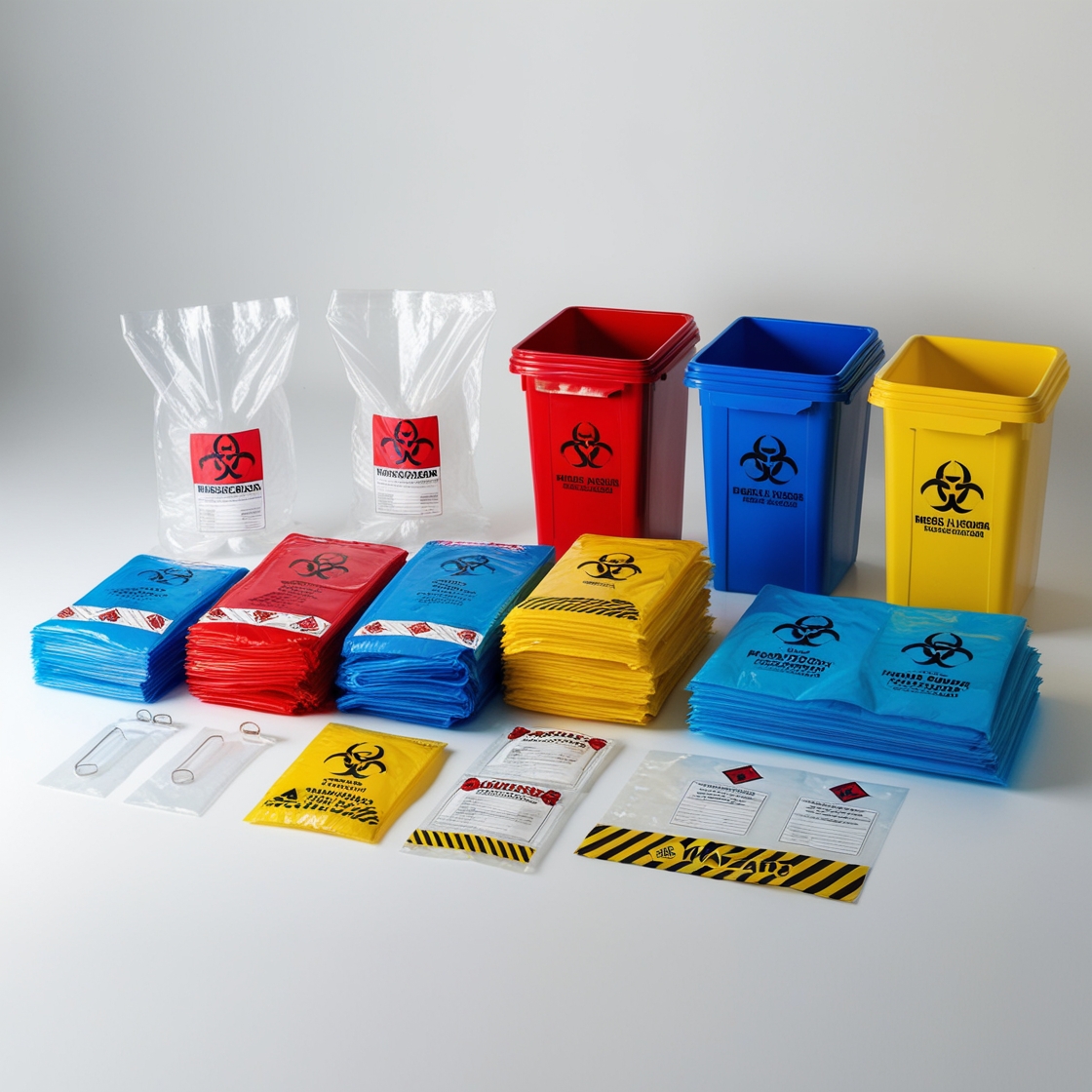 biohazard bags and containers