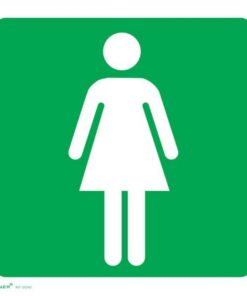 ABS Signage - Ladies Toilet - 150 x 150mm - SIGNLT