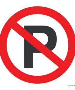 ABS Signage - No Parking - 190 x 190mm - SIGNNP190