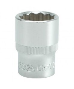Bi-hex Socket - 12 Point - Chrome Vanadium - 1/2" Connector - Standard Length - 16mm - YT-1278