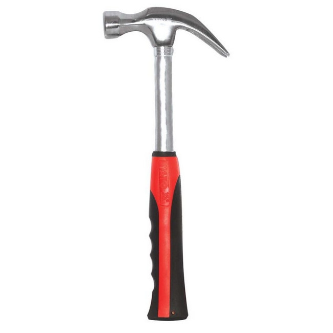 Claw Hammer - Steel Tubular Handle - 450g - YT-4560