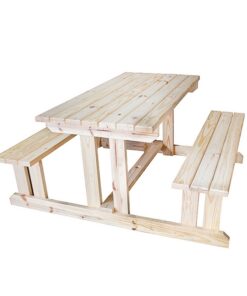 Family Picnic Table - Solid Pine - TOOG934
