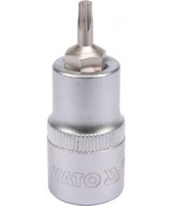 Torx Bit Socket - Male - Chrome Vanadium - 1/2" Connector - Standard Length - T20 x 50mm - YT-04310