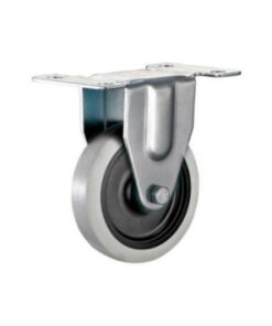 Castor Wheels - Thermoplastic Rubber - Fixed Wheel - 100mm - TOOC495