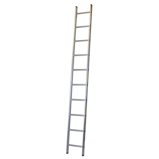 Single Ladder - Industrial Aluminium - 10 Steps - 3.0m - CSL10