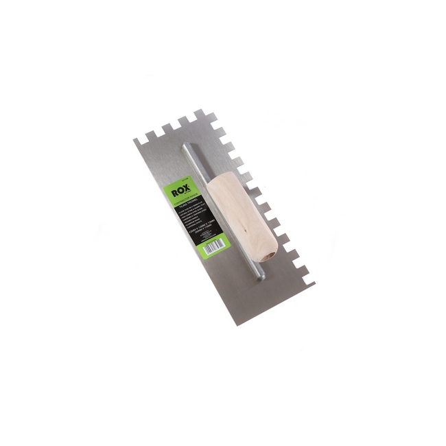 Rox Tiling Trowel - Carbon - 12mm x 12mm - 32_1_056