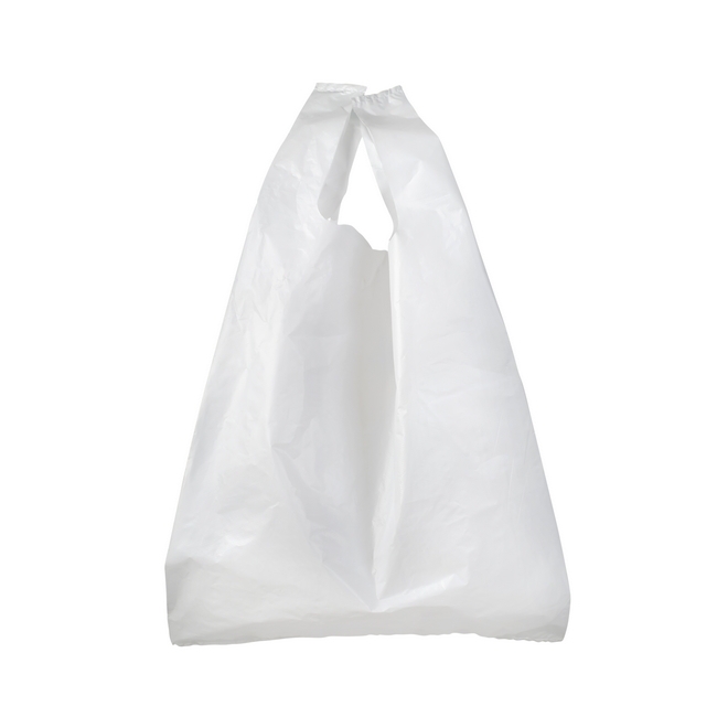 White Plastic Carrier Bags 30 Micron - Maxi 300 - 56 x 18 cm - Pack of 1000 - 2G_PLCAMAXI