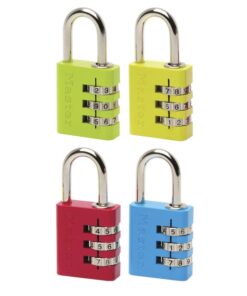 Aluminium Padlock - Combination - 30mm - MA350426-blue