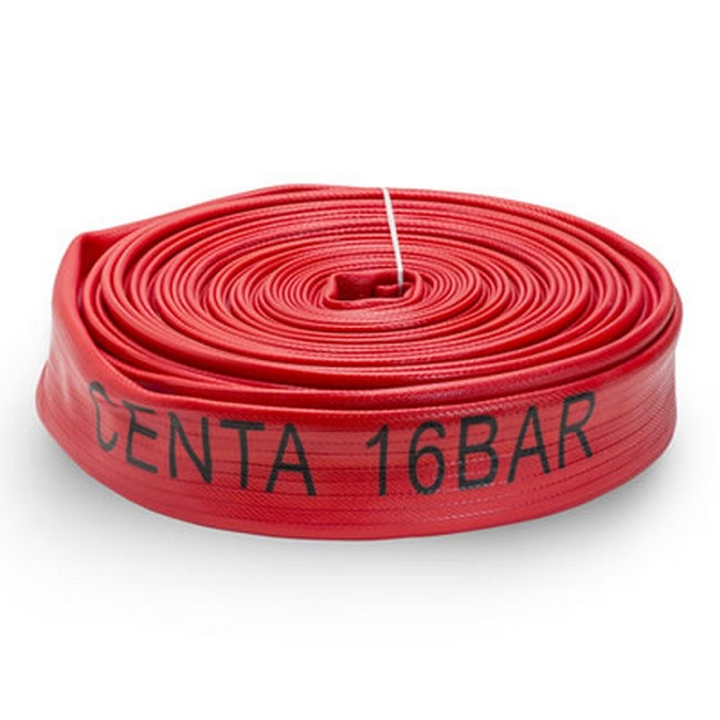 Fire Hose - Layflat Hose - Duraline - 16 Bar - Red - 64mm x 30m