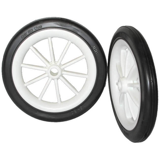 Plastic Spoked Wheels - Polypropylene - 240mm ? - (MOQ 250) - RATB240