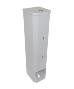 Toilet Paper Dispenser - 5 Roll - Powder Coated Steel - White - TR_05