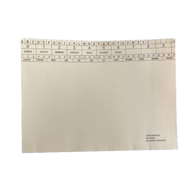 Retrieval Document Files - Super Weight - 236gsm - A4 - Pack of 200 - FIL300