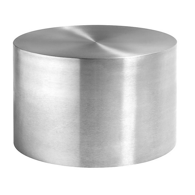 Coffee Table - Drum - Stainless Steel - 70 x 45cm - FURT006