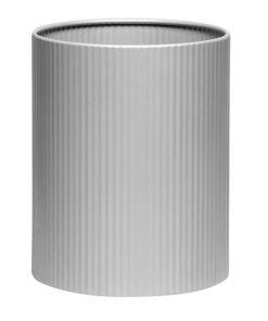 Waste Paper Bin - Steel Range - Metal - 24 x 30 cm - Silver - 520SI