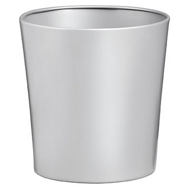 Tapered Waste Paper Bin - Life Steel Range - Metal - 24 x 30 cm - Silver - 211SI