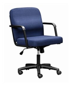 Office Chair - Economy - Full Mid Back - Swivel - 85 x 57 x 64 cm - SE007-blue