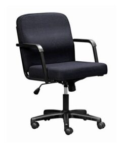 Office Chair - Full Mid Back - Swivel and Tilt - 85 x 57 x 64 cm - SE006-black