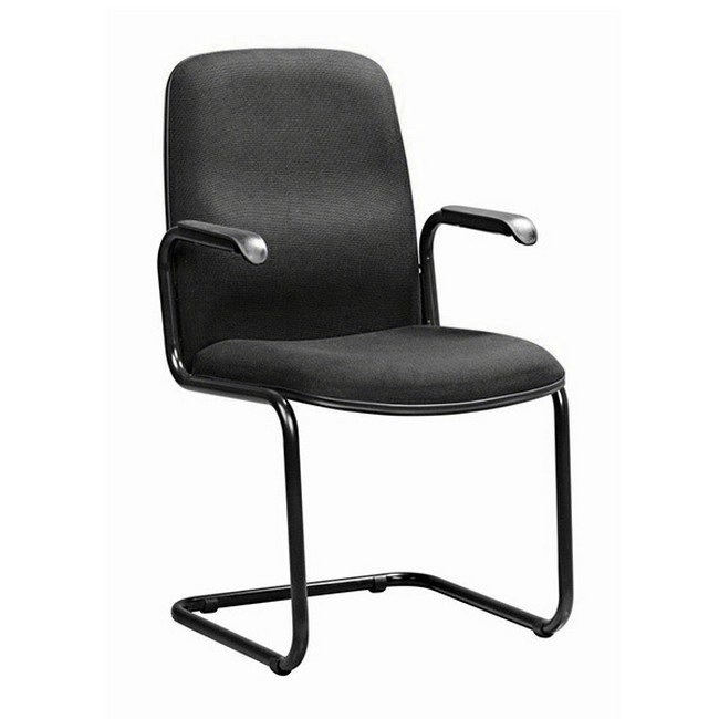 Visitor Office Arm Chair - 97 x 56 x 64 cm - SE002-black