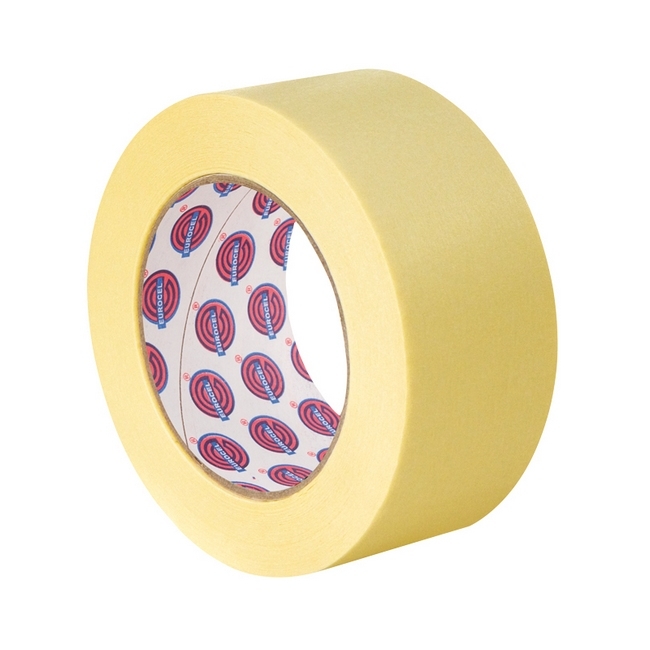 Masking Tape - Automotive - MSK 80 - Yellow - 18mm x 40m - Box of 48 - Pack of 48 - 1000006040