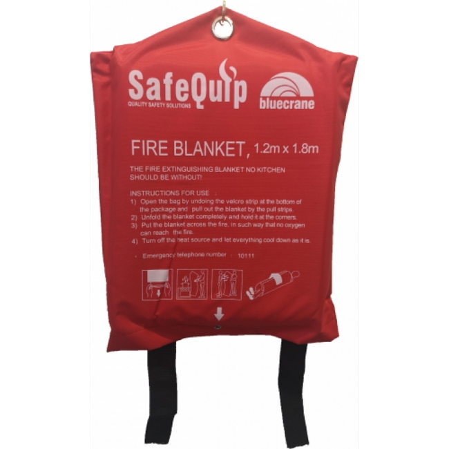 Fire Blanket - Uncoated - 1.2 x 1.8 m - FIRBLK004
