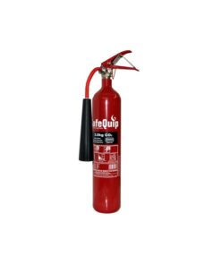 Fire Extinguisher - CO2 Steel Alloy - 2kg - 58.5 x 10 x 58.5 cm - CO2STEC002