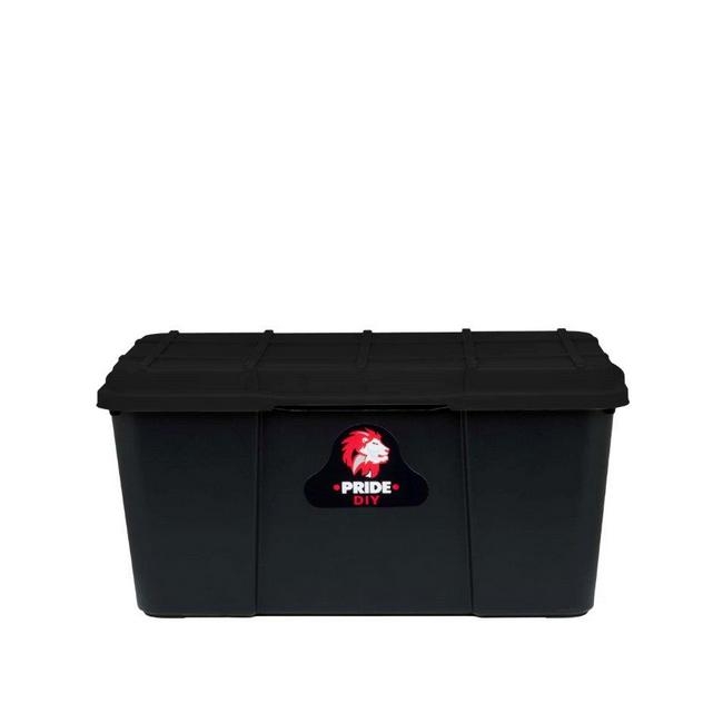25L Plastic Storage Box - Pride - Pack of 5
