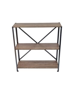 Trendi Shelf - Steel and Wood Shelving - 3 Shelf - 95 x 90 x 35cm