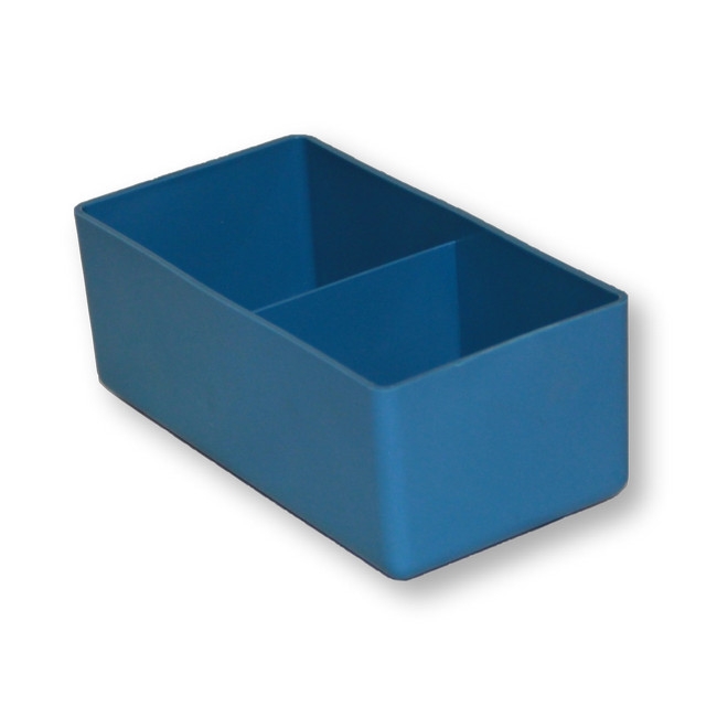 Drawer Organiser - Insert Bins with Dividers - Blue - Pack of 60