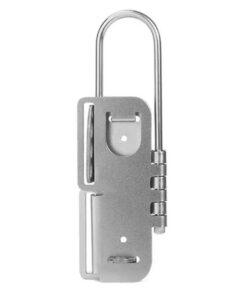 Lockout Hasp - Stainless Steel - Holds 8 Locks - Butterfly - 9.15 x 4.4 x 3.89cm