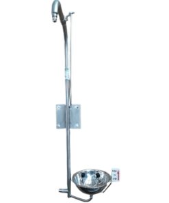 Eyewash Safety Station Bowl - Single - Wall Mounted - 40 x 40 x 150 cm