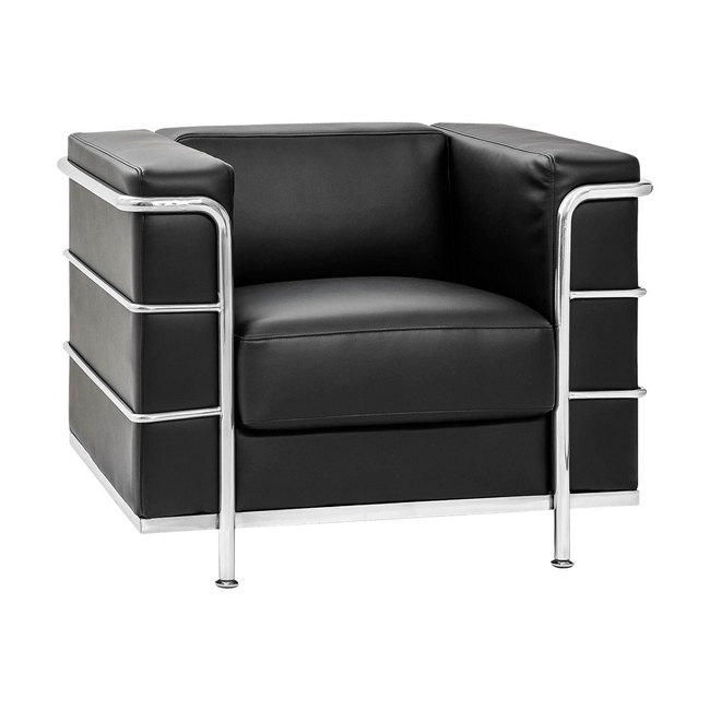 Single Seater - Le Cube - Le Corbusier - 1 Seater - Pleather - Colour Options