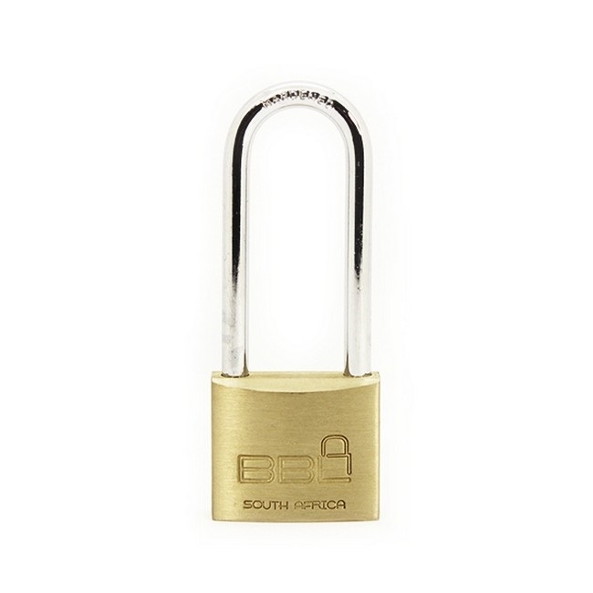 Long Shackle Padlock - Brass - 40mm - 63mm