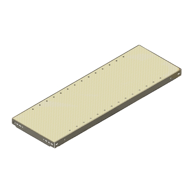 Bolted Shelving Steel Shelf - Uni-Angle - Painted - 91.4 x 76.2 cm