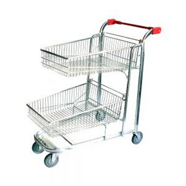 Steel Shopping Trolley - Super - 160L