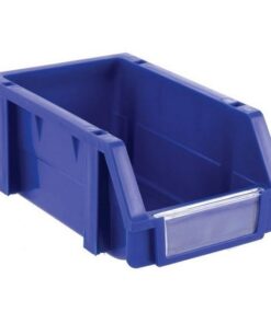 Shelf Bin - Loose Parts Warehouse Storage Container - Plastic - Large - 500mm - Blue