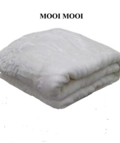 Mooi Mooi Plain 2 Ply Double Blanket
