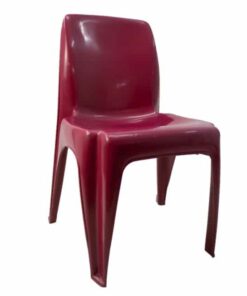 Carlow Plastic Chair- Red