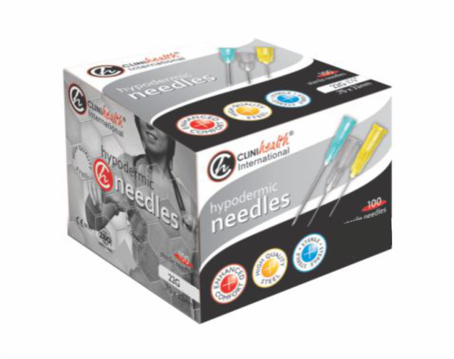 Needle 22G 1? (.70x.25)CliniHealth -100s