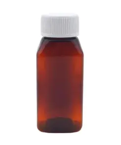 Bottle Rect Amber 50ml – 100s