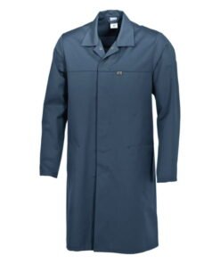 Bierbaum-Proenen BP Laboratory Coat Size 2XLN, Dark Grey 65% Polyester / 35% Cotton 1/1 Arm, Unisex