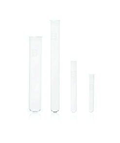 DWK Duran FIOLAX 10 x 100 mm Test Tubes with Beaded Rim, Pack of 100